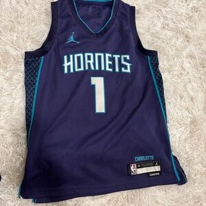 Kids Charlotte Hornets Basketball Jersey - Purple
